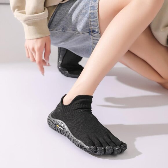 Barefoot Five-Finger Shoes Rubber Sole Breathable Multi-Purpose Comfortable - Picture 5 of 7